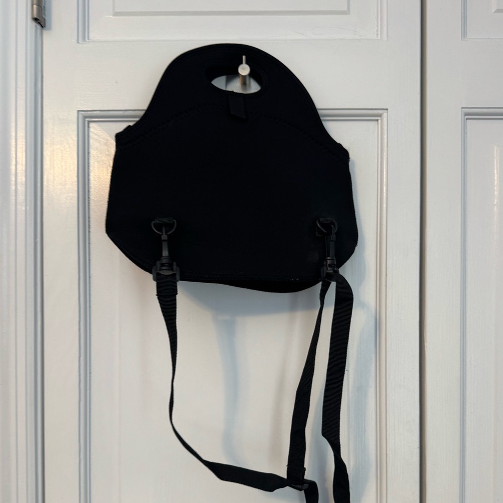 Stylish Thin Blue Line Insulated Lunch Tote | Neoprene Shoulder Bag, unique! - Picture 3 of 14